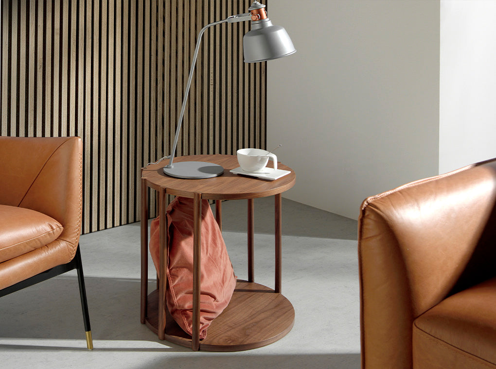 Mesa de café de nogal Angel Cerdá