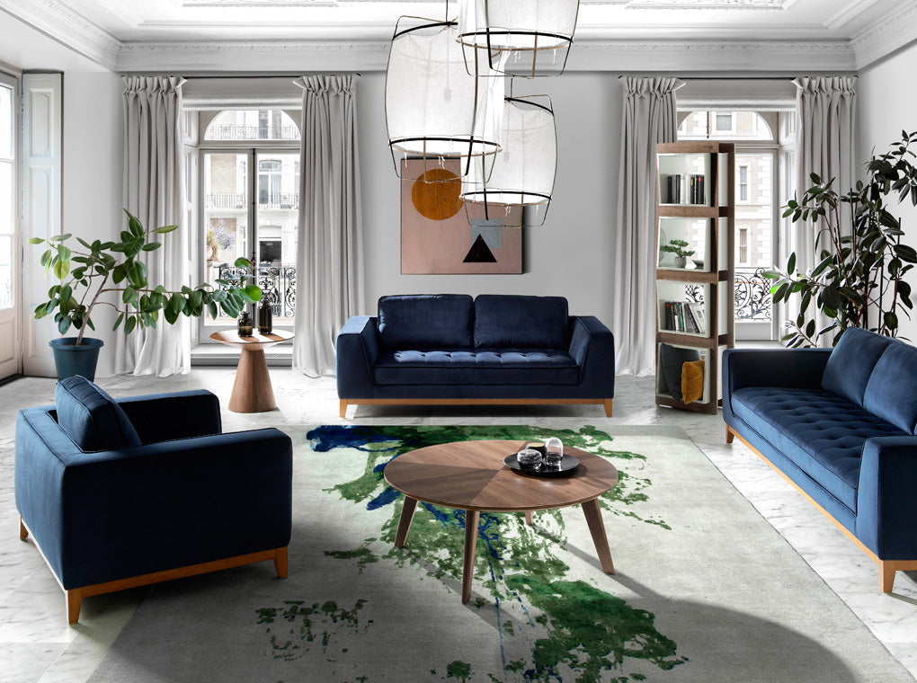 Biblioteca de Nuc con estantes cúbicos Angel Cerdá