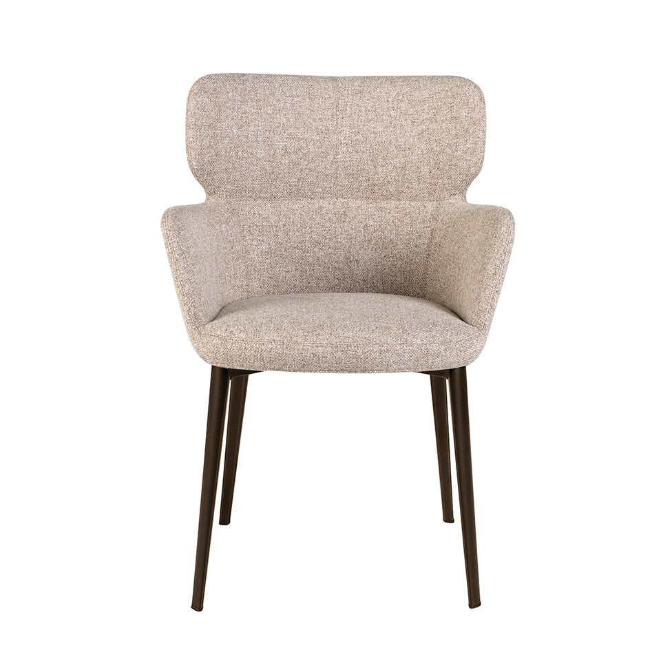 Silla Elsari // Marrón Marmolada