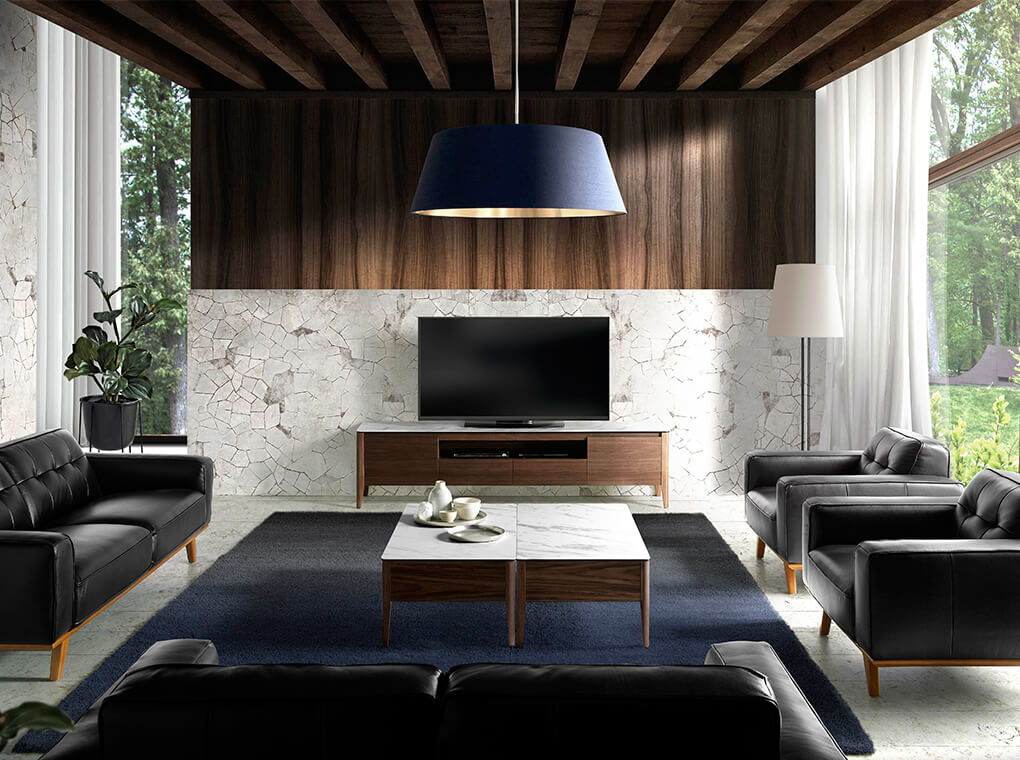 Sillón tapizado en piel de vaca modelo 5037 Angel Cerdá