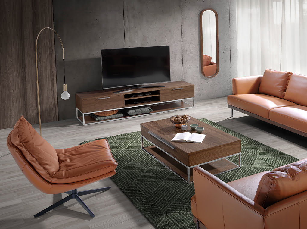 Lámpara ajustable de acero dorado