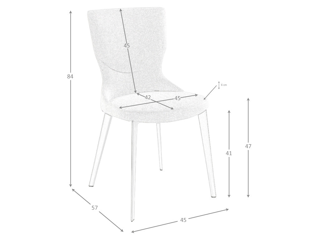 Silla Kezani // Gris