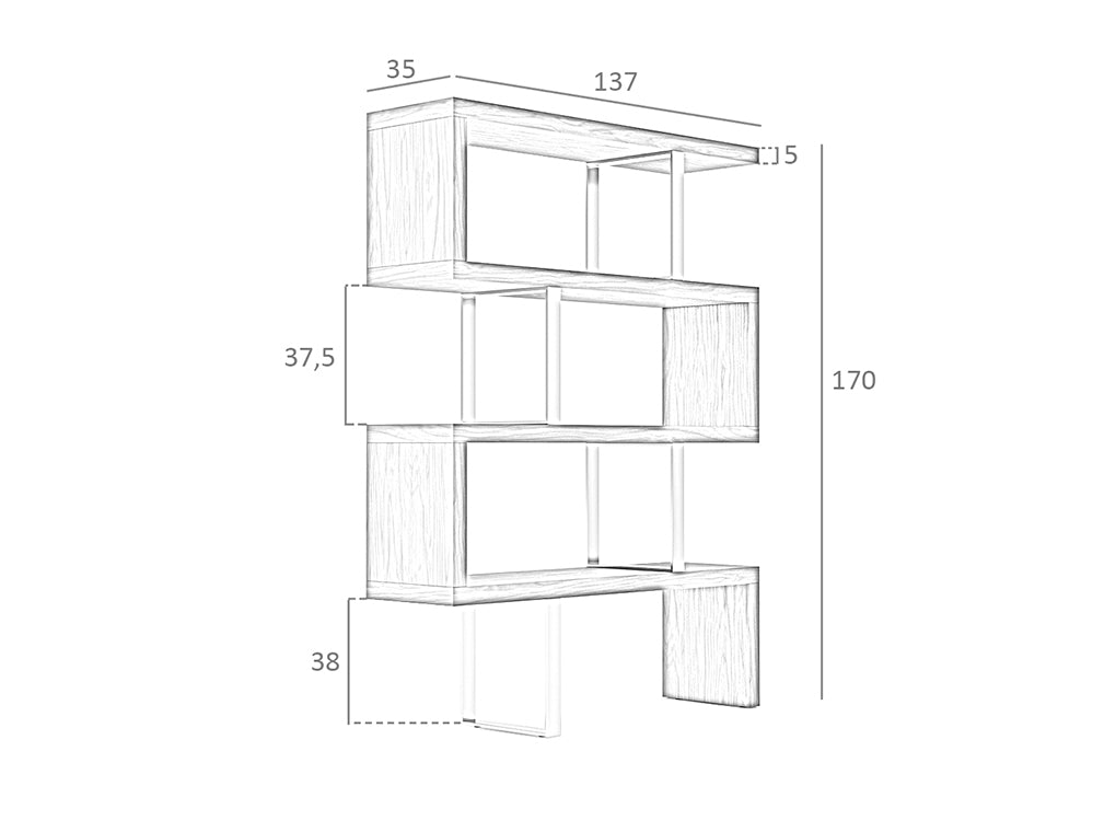 La biblioteca de Nuc y Acero con diseño moderno de Angel Cerdá