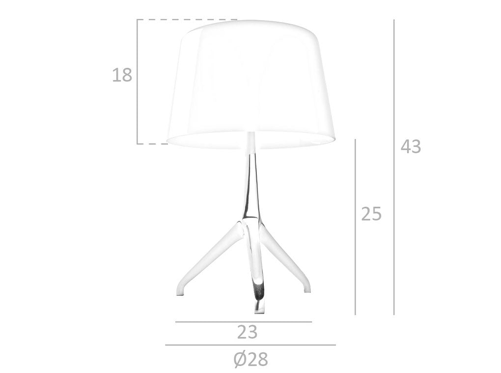 Lámpara de acero dorado y vidrio blanco