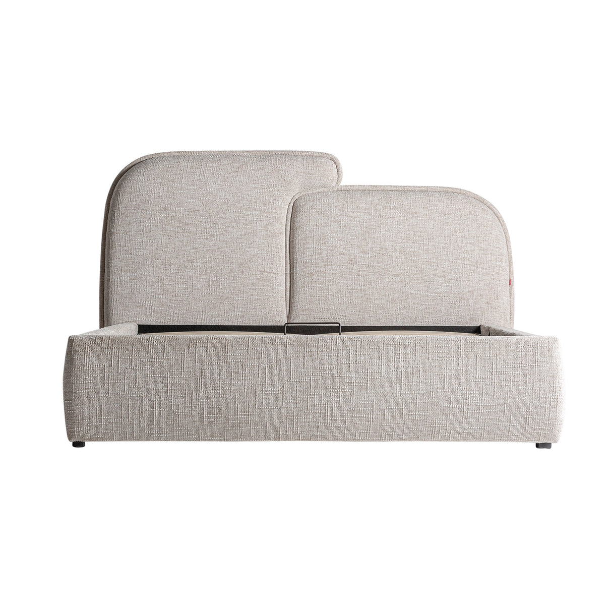 Cama VERNA – Diseño contemporáneo con almacenaje inteligente 185x223x113 Luxet
