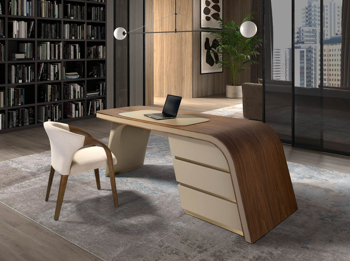 Silla Katari // Terciopelo Crema