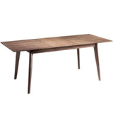 Mesa extensible de comedor de madera de nogal Angel Cerdá