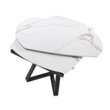 Mesa Oval de Comedor de Mármol Porcelanizado Angel Cerdá