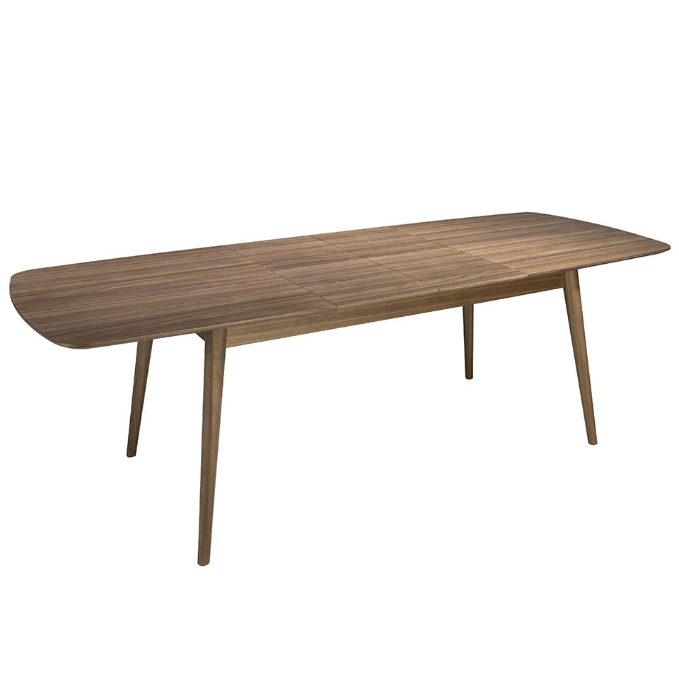 Mesa de comedor extensible de nogal Angel Cerdá