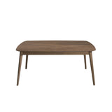 Mesa de comedor extensible de nogal Angel Cerdá