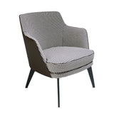 Sillón tapizado con modelo Houndstooth de Angel Cerdá