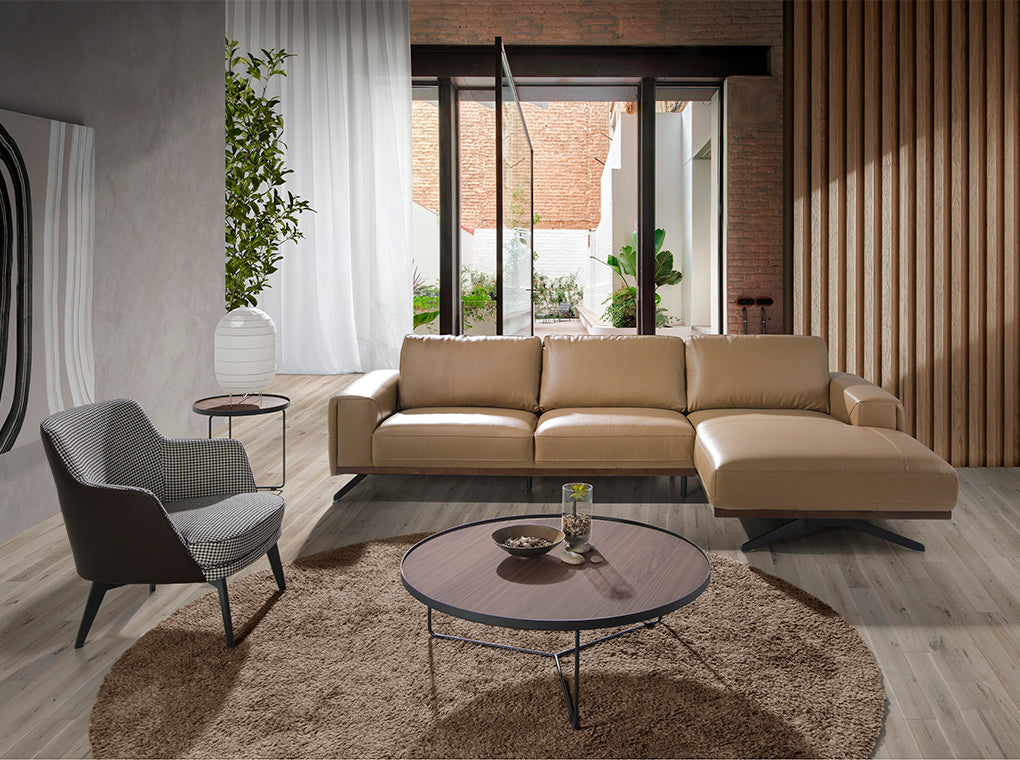 Sillón tapizado con modelo Houndstooth de Angel Cerdá