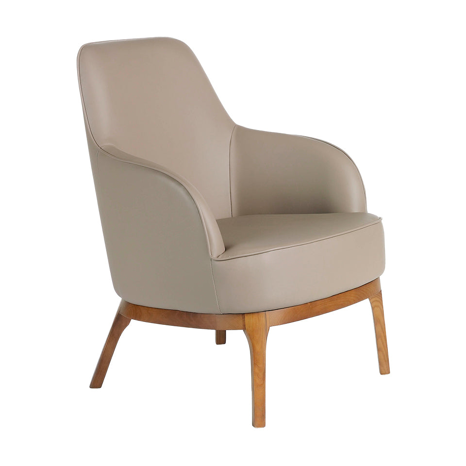 Sillón tapizado en piel ecológica modelo 5043 Angel Cerdá