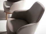 Sillón tapizado en piel ecológica modelo 5043 Angel Cerdá