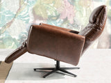 Sillón giratorio de piel con mecanismos de relajación Angel Cerdá