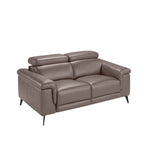 Sofá moderno de piel de vaca modelo 6106 Angel Cerdá