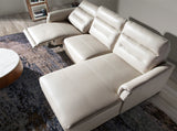 Sofá Chaise Longue de Cuero con Mecanismo de Relajación Angel Cerdá