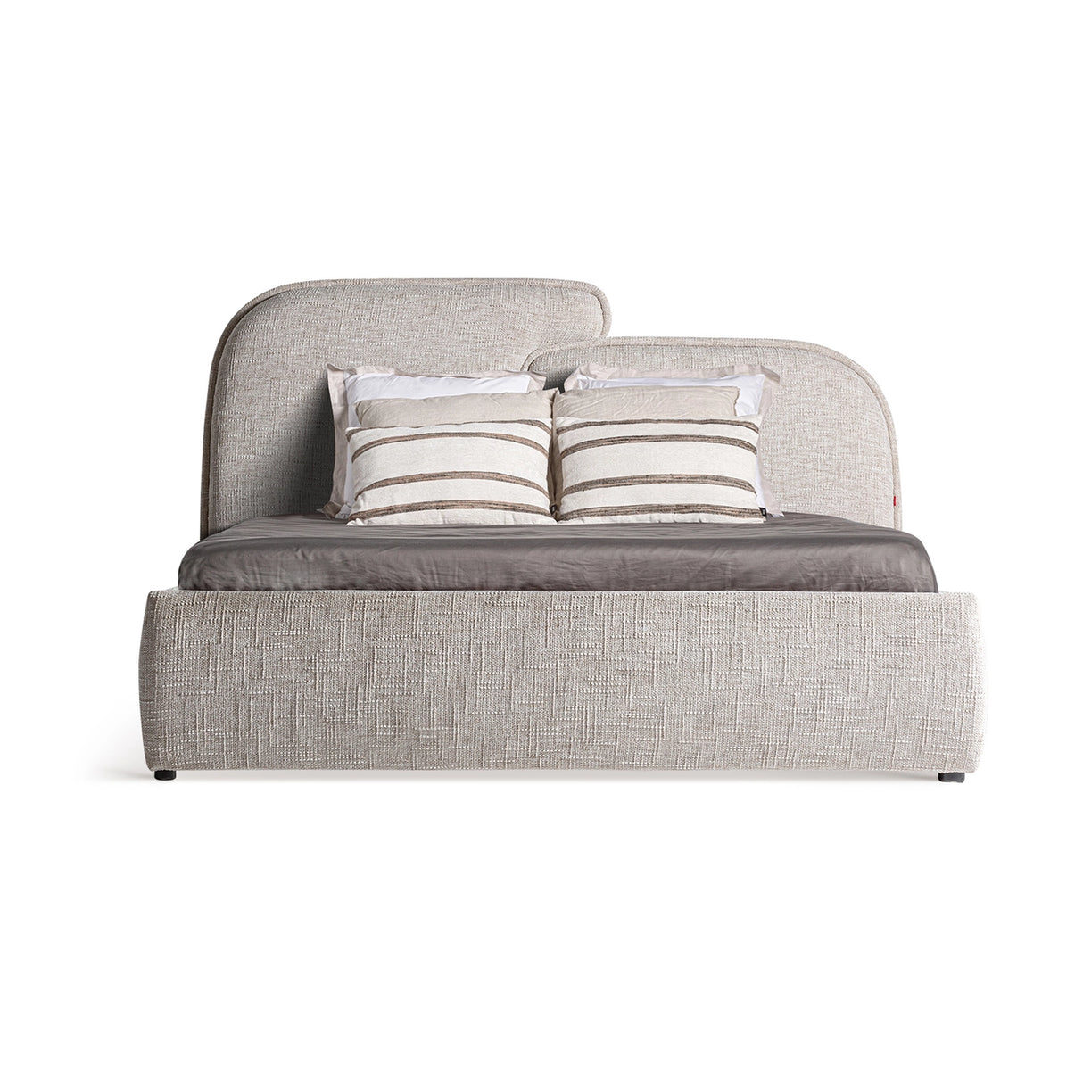 Cama VERNA – Diseño contemporáneo con almacenaje inteligente 185x223x113 Luxet