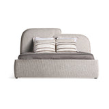 Cama VERNA – Diseño contemporáneo con almacenaje inteligente 185x223x113 Luxet